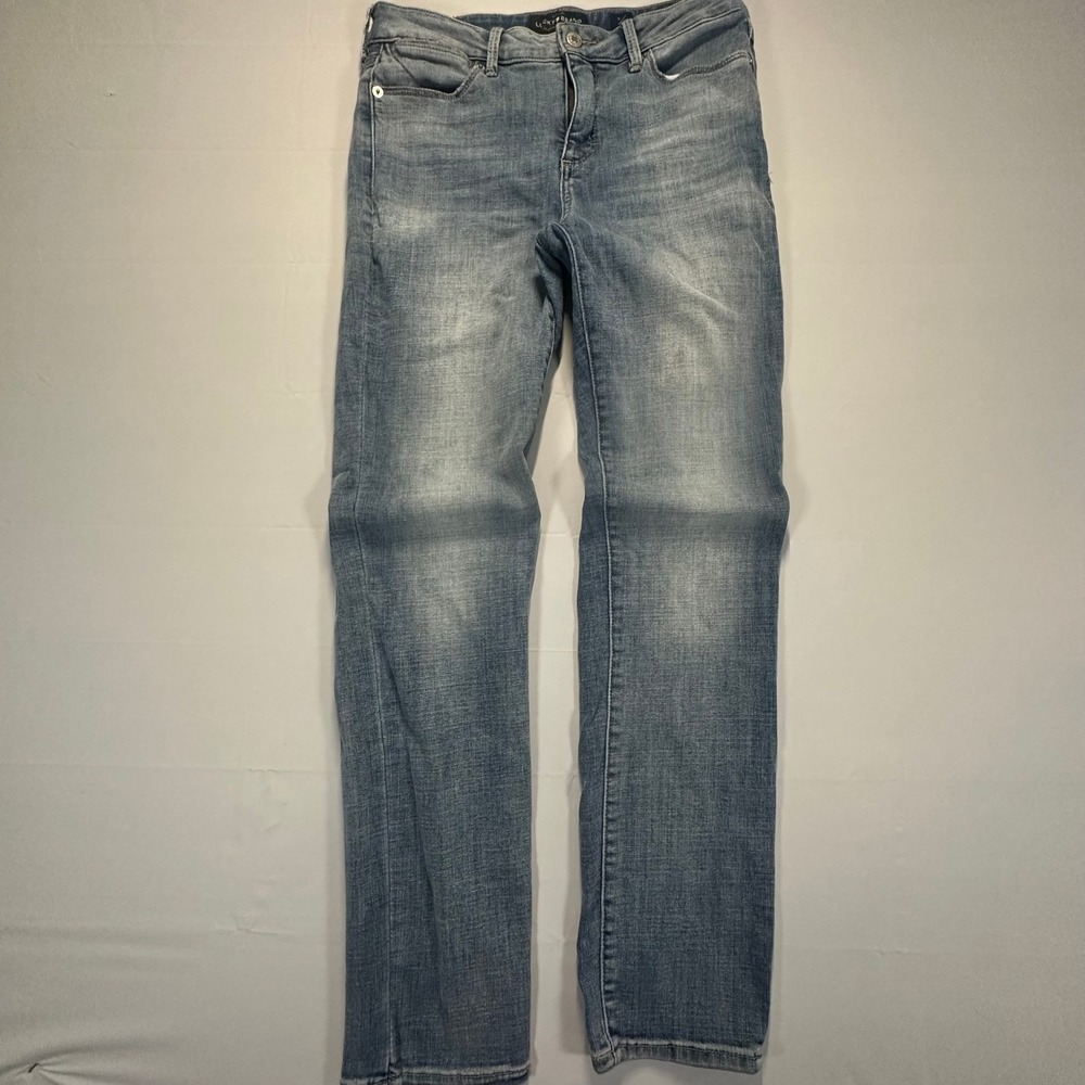 Lucky Brand Hayden Skinny Jeans Womens 6/28 Medium Wash Blue Denim Slim Fit